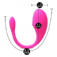 APP Compatible Vibrating Egg, 9 Function, Silicone, Waterproof, Rechargeable, PINK